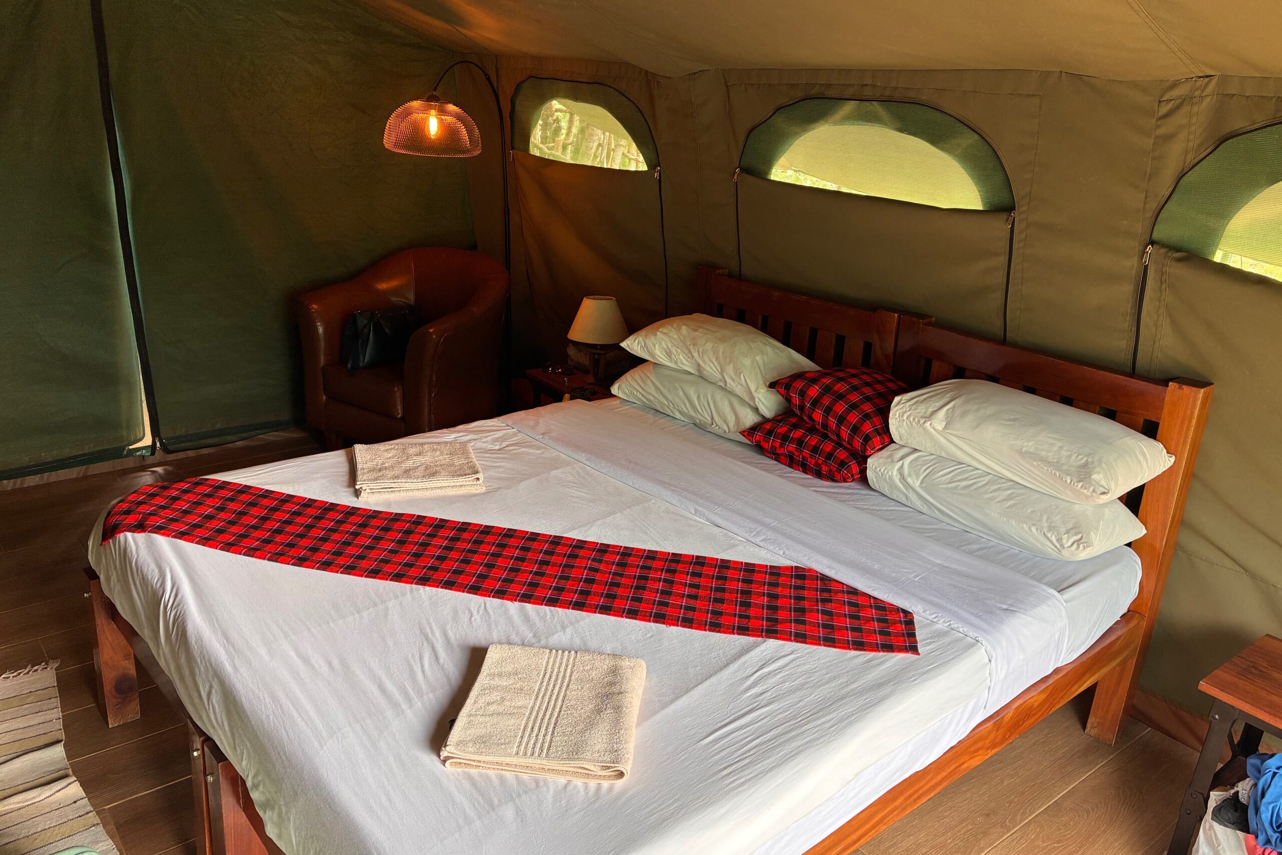 Tented rooms