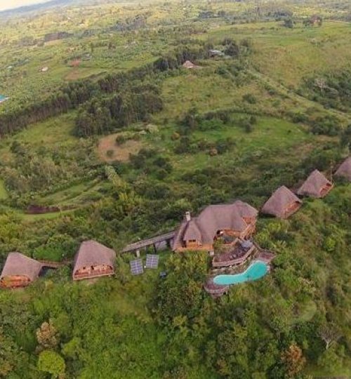 kyaninga lodge-bovenaanzicht